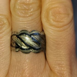 Silver Ring 875 vintage